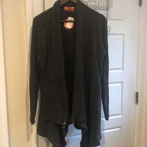 Patrizia Luca cardigan. Charcoal. 2x. NWT